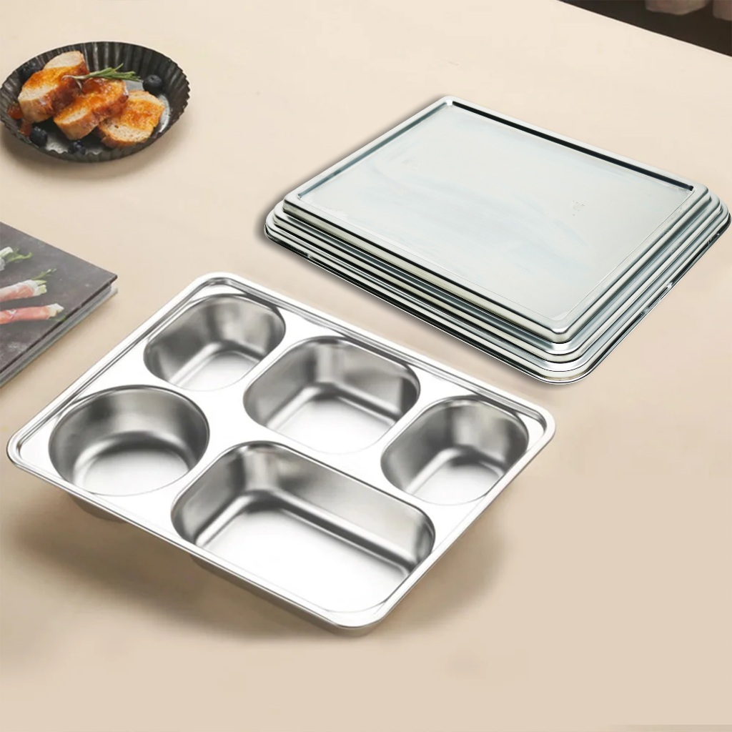 Foodtray Stainless Steel SUS 304 - Wadah makanan berkualitas tinggi tahan karat